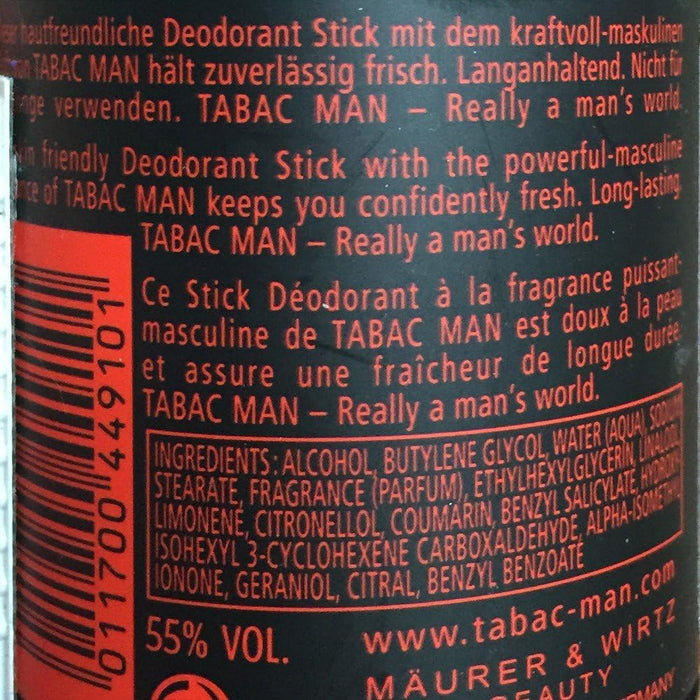 Tabac Man Deodorant Stick 75ml - Deodorant Stick at MyPerfumeShop by Tabac