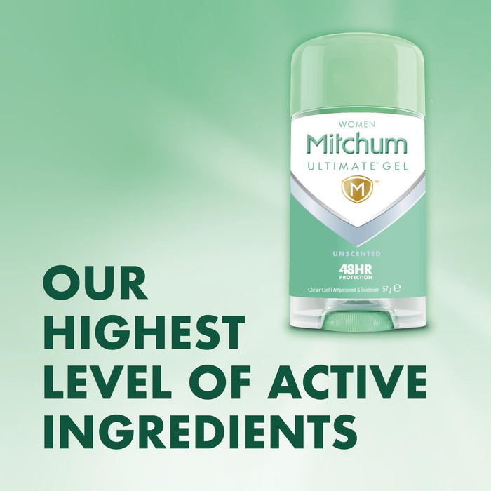 Mitchum Unscented 48Hr Protection Antiperspirant Deodorant Stick 41g for Women - Discontinued at MyPerfumeShop by Mitchum