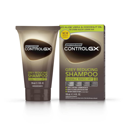 Just For Men Control GX Grey Reducing Hair Colour Shampoo - 118ml - Hair Styling at MyPerfumeShop by Just For Men