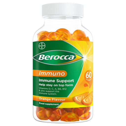 Berocca Immuno 60 Gummies Orange - Adult Multi Vits at MyPerfumeShop by Berocca