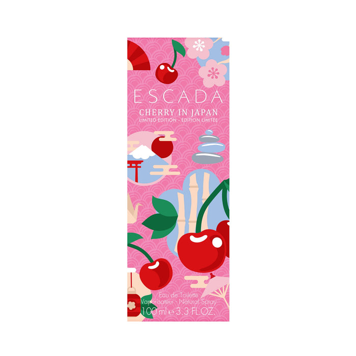 Escada Cherry In Japan Eau De Toilette 100ml - Eau De Toilette at MyPerfumeShop by Escada