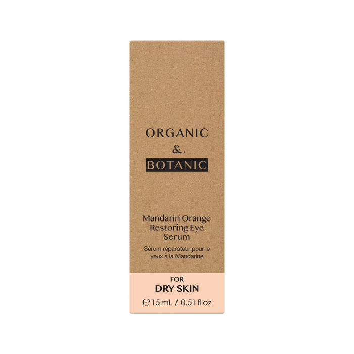 Organic  Botanic Mandarin Orange Restoring Eye Serum 15ml - Eye Serum at MyPerfumeShop by Organic Botanic