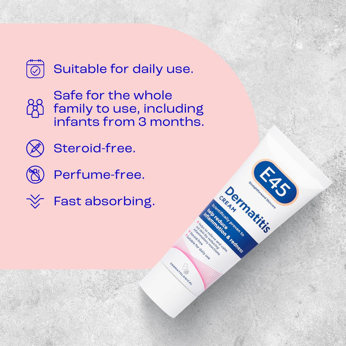 E45 Dermatitis Cream - 50ml - Creams & Lotions at MyPerfumeShop by E45