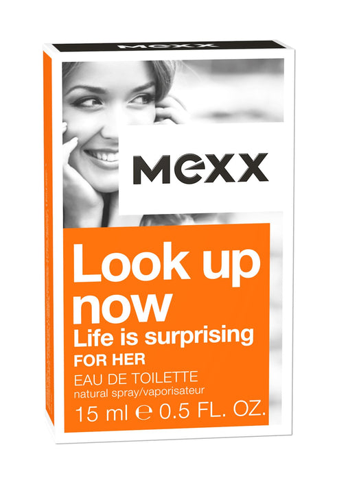 Mexx Look Up Now : Life Is Surprising for Her Eau de Toilette 15ml Spray - Eau de Toilette at MyPerfumeShop by Mexx