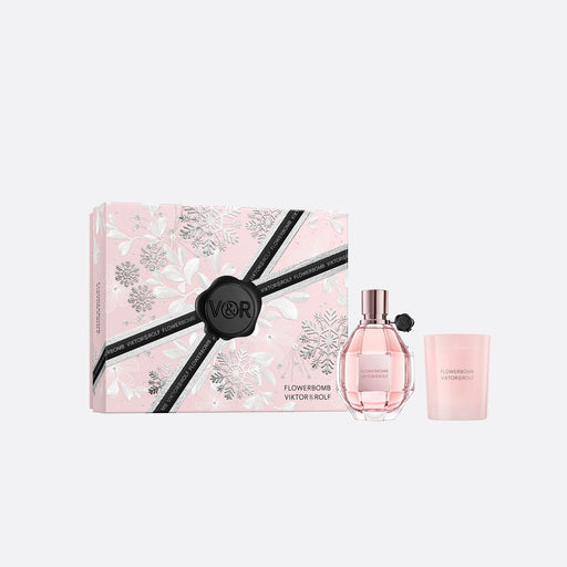 Viktor&Rolf Flowerbomb 100ml EDP Spray+70g Candle Set