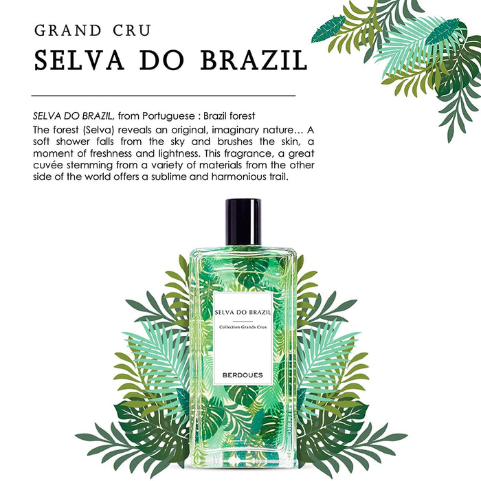 Berdoues Parfums Selva do Brazil Eau de Parfum 100ml Spray - Eau de Cologne at MyPerfumeShop by Berdoues