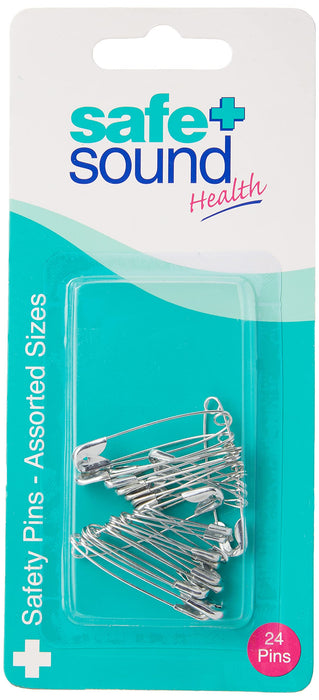 Safe & Sound Safety Pins Nickel