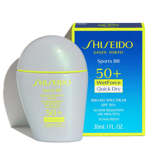 Shiseido Sports BB Cream WetForce Quick Dry SPF50+ 30ml - Dark - Cosmetics at MyPerfumeShop by Shiseido