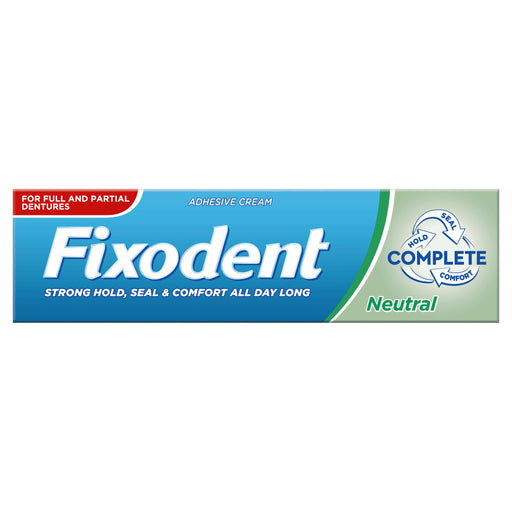 Fixodent Complete Denture Adhesive Neutral - 40g - Denture Care at MyPerfumeShop by Fixodent