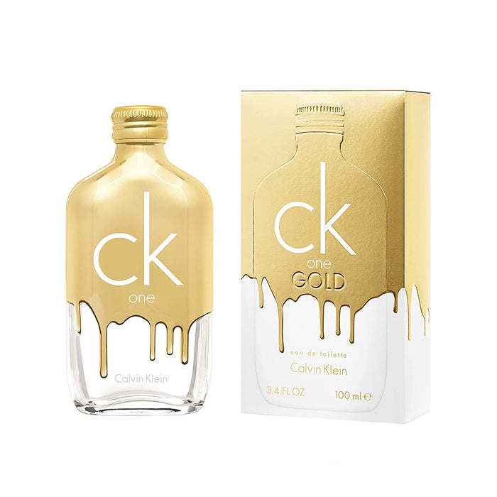 Calvin Klein One Gold Eau De Toilette 100ml - Perfume & Cologne at MyPerfumeShop by Calvin Klein