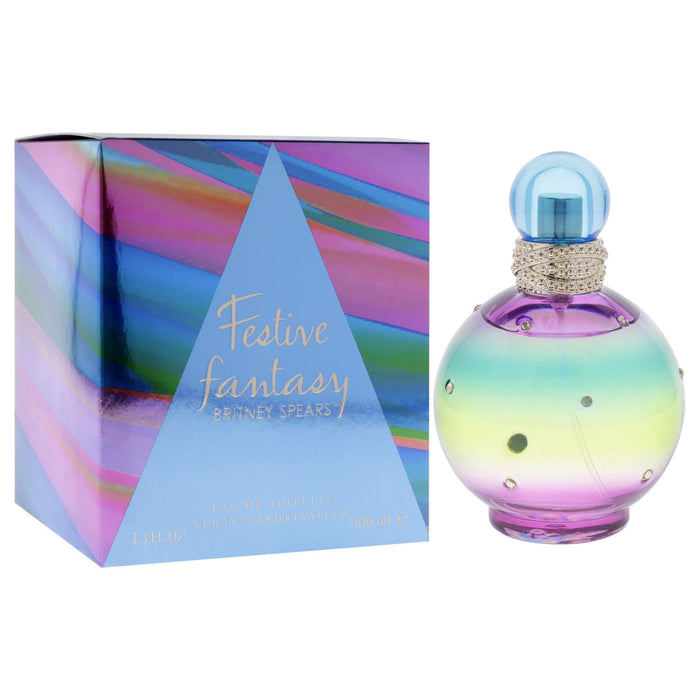 Britney Spears Festive Fantasy Eau de Toilette 100ml Spray - Fragrance at MyPerfumeShop by Britney Spears