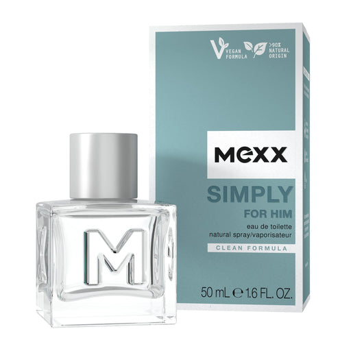 Mexx Simply for Him Eau de Toilette 50ml Spray - Eau de Toilette at MyPerfumeShop by Mexx