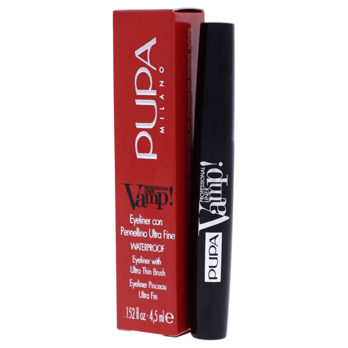 Pupa Vamp! Professional Liner 4.5ml - 100 Extra Black - Cosmetics at MyPerfumeShop by Pupa