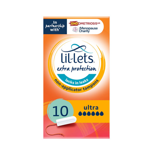 Lil-Lets Non-Applicator Tampons Ultra x 10 - Tampons at MyPerfumeShop by Lil-Lets