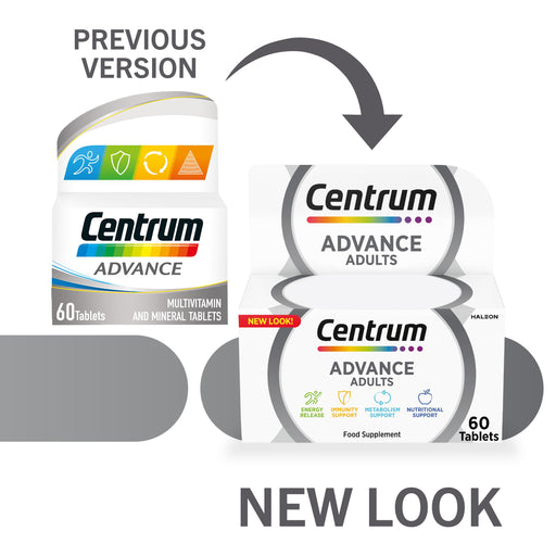 Centrum Advance 60 Tablets - Adult Multi Vits at MyPerfumeShop by Centrum