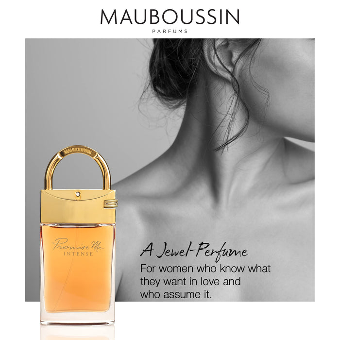 Mauboussin Promise Me Intense Eau de Parfum 90ml Spray - Fragrance at MyPerfumeShop by Mauboussin