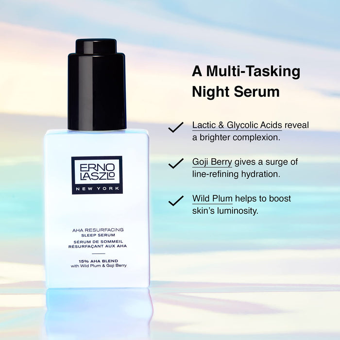 Erno Laszlo AHA Resurfacing Sleep Serum 30ml - Face Serum at MyPerfumeShop by Erno Laszlo