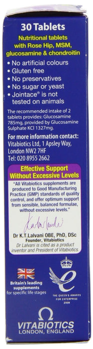 Vitabiotics Jointace Rosehip Msm Glucose And Chondroitin Tablets - 30x61g - Joint Care at MyPerfumeShop by Jointace