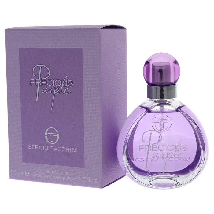 Sergio Tacchini Precious Purple Eau de Toilette 50ml - Eau De Toilette at MyPerfumeShop by Sergio Tacchini