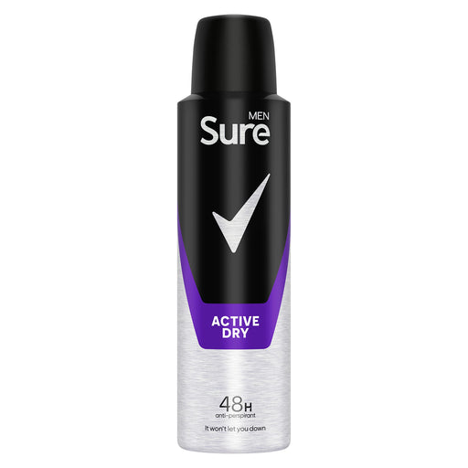 Sure Men 24 Hour Anti-Perspirant Deodorant Active - Personal Hygiene at MyPerfumeShop by Sure