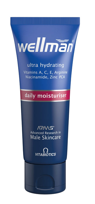 Vitabiotics Wellman Daily Moisturiser - 50ml - Skin at MyPerfumeShop by Vitabiotics