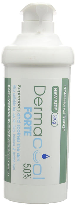 Dermacool Pump Dispenser Menthol In Aqueous Cream 5% - 500g