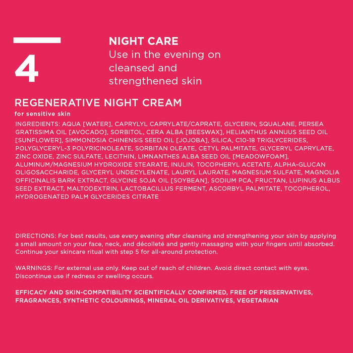 Annemarie B rlind ZZ Sensitive Regenerative Night Cream 50ml - Skincare at MyPerfumeShop by Annemarie Börlind