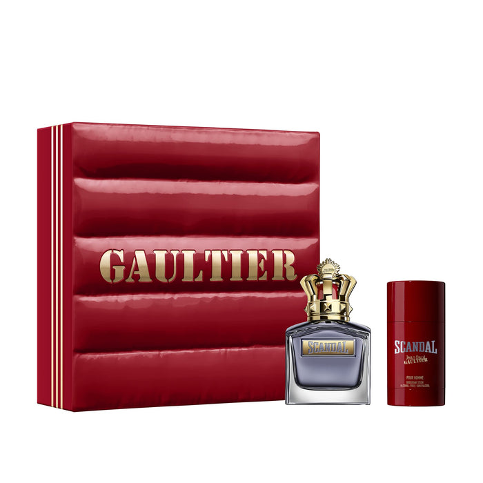 Jean Paul Gaultier Scandal Pour Homme Gift Set 100ml EDT + 75g Deodorant Stick - Eau de Toilette at MyPerfumeShop by Jean Paul Gaultier