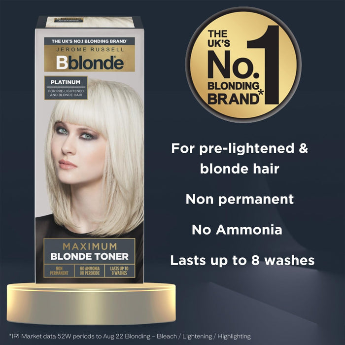 Jerome Russell Bblonde Toner Platinum Blonde - 75ml - Colourants at MyPerfumeShop by Jerome Russell