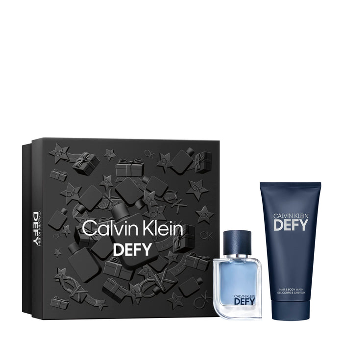 Calvin Klein Defy EDT Giftset 50ml- EDT Spray 50ml and Shower Gel 100ml - Beauty at MyPerfumeShop by Calvin Klein