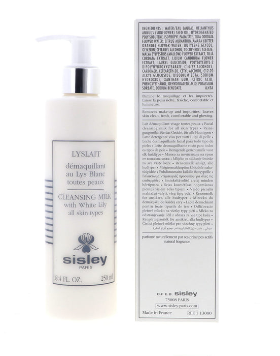 Sisley Cleansing Milk with White Lily Dry/Sensitive Skin 250ml - Skincare at MyPerfumeShop by Sisley Paris