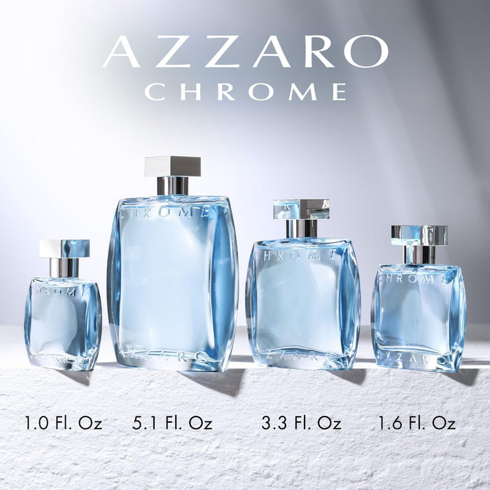 Azzaro Chrome Eau De Toilette 100ml - Fragrance at MyPerfumeShop by Azzaro