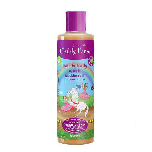 Childs Farm Blackberry & Organic Apple Hair & Body Wash - 250ml - Bath & Washing at MyPerfumeShop by Childs Farm