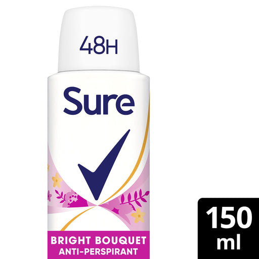 Sure Anti-Perspirant Aerosol Bright Bouquet - 150ml - Deodorant at MyPerfumeShop by Sure