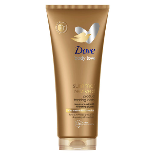 Dove Summer Revive Dark Lotion - 200ml - Hand & Body Lotion at MyPerfumeShop by Dove