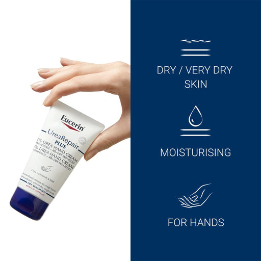 Eucerin Urea Intensive Hand Cream 5% - 75ml - Creams & Lotions at MyPerfumeShop by Eucerin