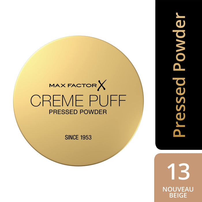 Max Factor Creme Puff Pressed Powder 14g - 13 Nouveau Beige - Foundations at MyPerfumeShop by Max Factor