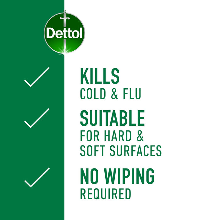 Dettol Anti-Bacterial All In One Disinfectant Spray Crisp Linen - 400ml - Cleaning at MyPerfumeShop by Dettol