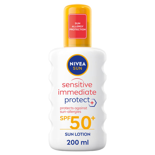 Nivea Sun Sensitive Allergy Protect Spray SPF 50+ - 200ml - Sun Preps at MyPerfumeShop by Nivea Sun