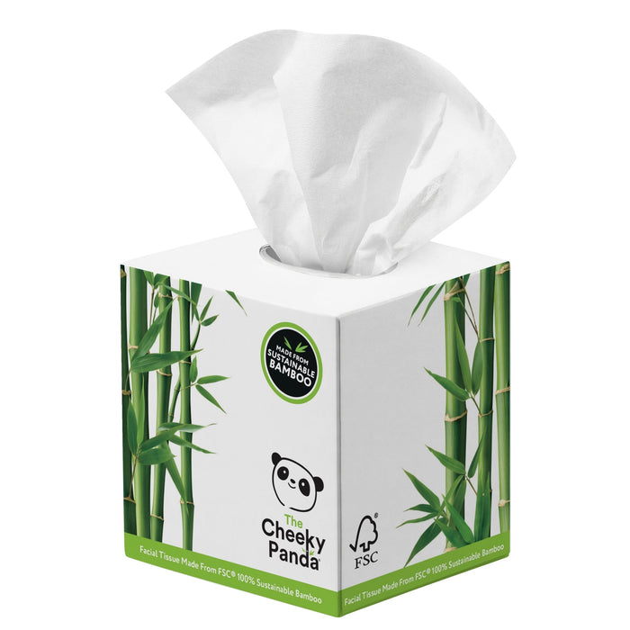 Cheeky Panda Luxury Bamboo Facial Tissue - 56x89g - Cotton Wool. Tissues. Wipes at MyPerfumeShop by The Cheeky Panda