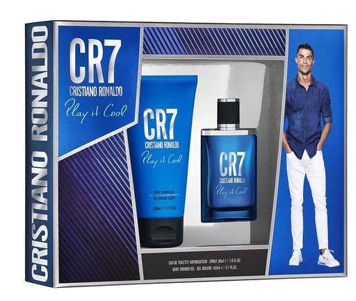 Cristiano Ronaldo Cr7 Play It Cool 2 Piece Gift Set: Eau De Toilette 30ml + Shower Gel 150ml - Gift Set at MyPerfumeShop by Cristiano Ronaldo