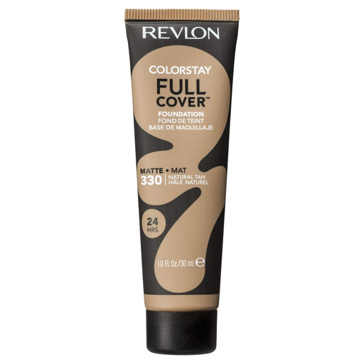 Revlon Colorstay Full Cover Matte 330 Natural Tan Foundation 30ml - Foundation at MyPerfumeShop by Revlon