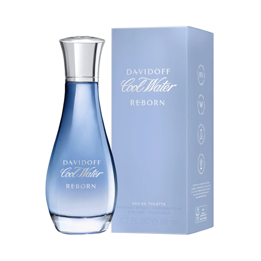 Davidoff Cool Water Reborn for Her Eau de Toilette 50ml Spray - Fragrance at MyPerfumeShop by Davidoff