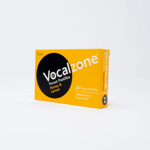 Vocalzone Throat Pastilles Honey & Lemon x 24 - Cough &Colds at MyPerfumeShop by Vocalzone