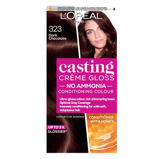 L'Oreal Paris Casting Creme Gloss 323 Dark Chocolate - Colourants at MyPerfumeShop by L'Oreal Paris