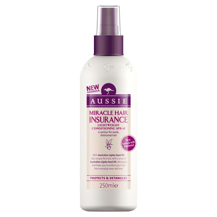 Aussie Miracle Recharge Leave In Conditioner Boost Hair Insurance - 250ml - Conditioners at MyPerfumeShop by Aussie