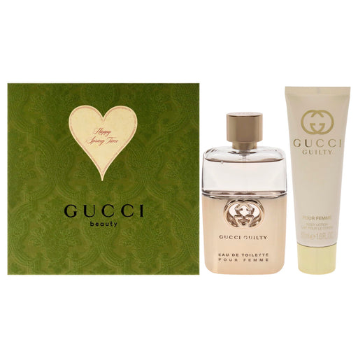 Gucci Guilty Pour Femme Gift Set 50ml EDP + 50ml Body Lotion - For Her at MyPerfumeShop by Gucci