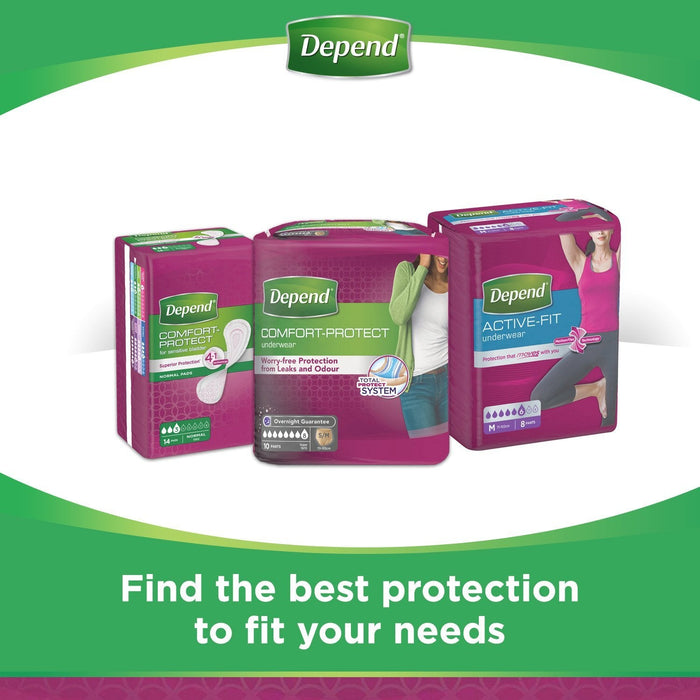 Depend Pants Super Female Small/Medium x 10 - Incontinance Pants at MyPerfumeShop by Depend