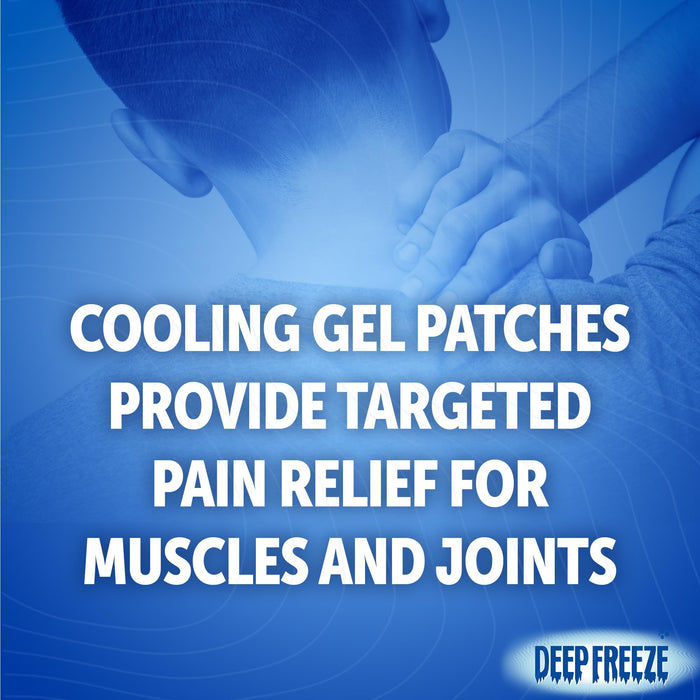 Deep Freeze Cold Patches x 4 - Pain Relief Topical at MyPerfumeShop by Mentholatum Deep Freeze