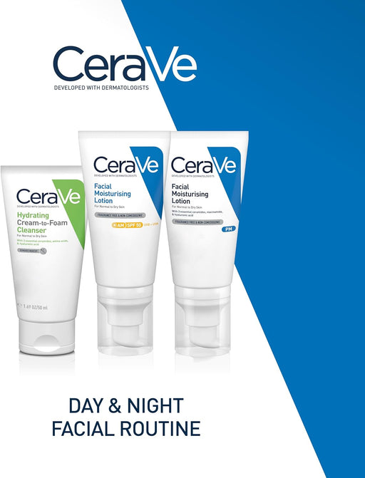 CeraVe Day & Night Facial Routine Set - Skin Care Product at MyPerfumeShop by CeraVe